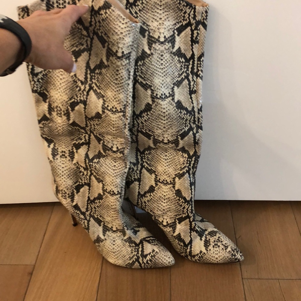 Schutz snake high boots size 10
